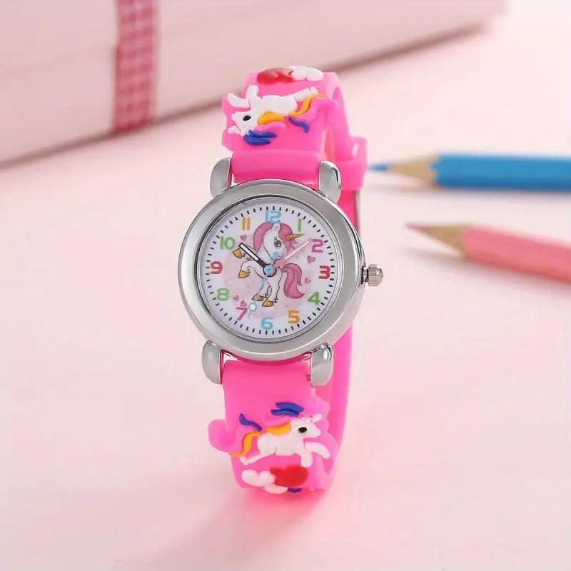 Reloj con diseños de pony