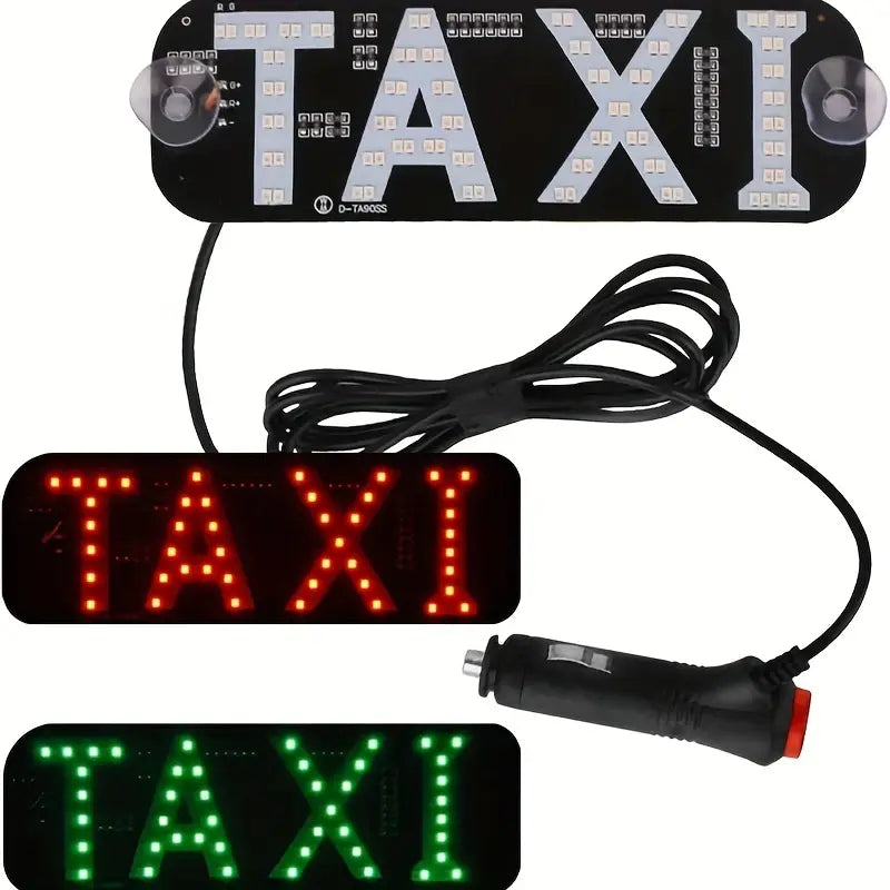 Luz de letrero taxi