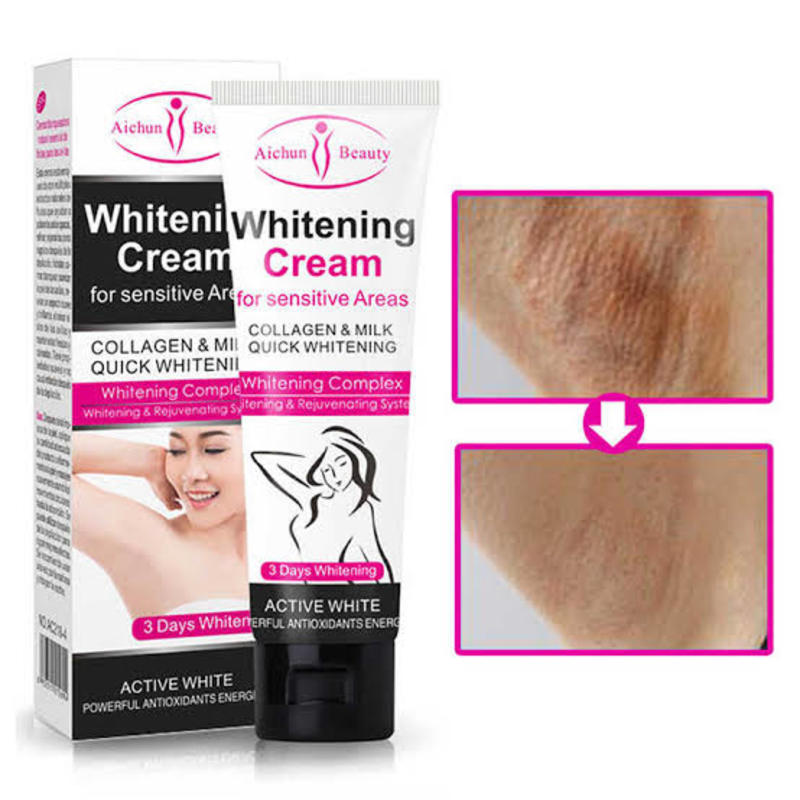 Crema aclaradora corporal