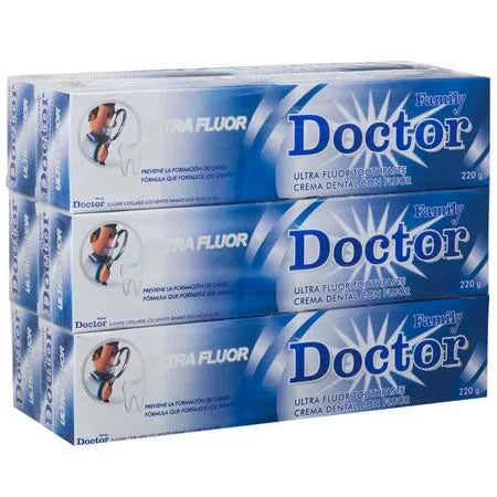 Pasta dental Doctor Family Pack X2