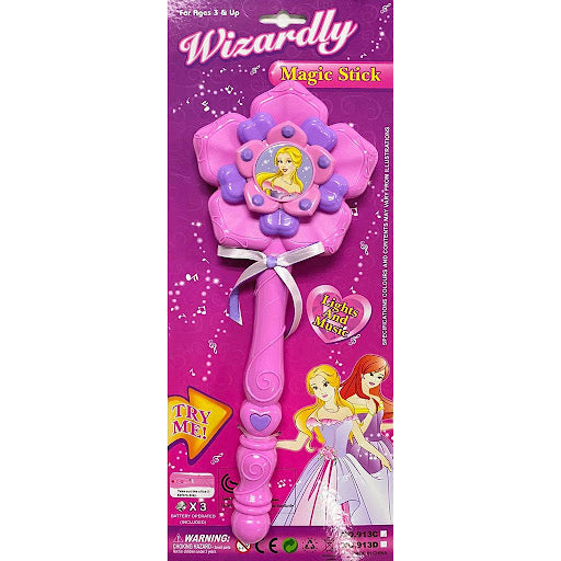 Varita musical para niñas a pila.